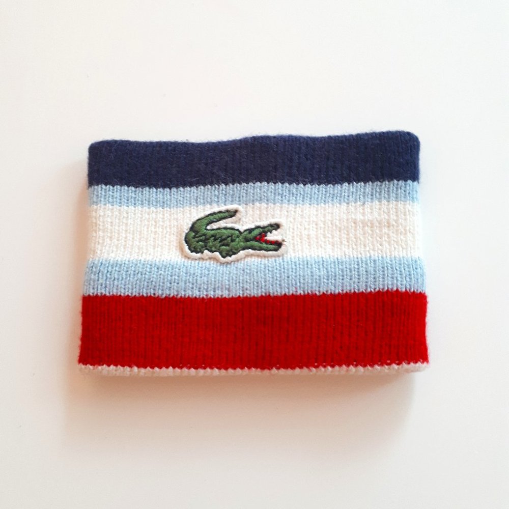 Lacoste Multicolor Wristband Stretch Blue White Red